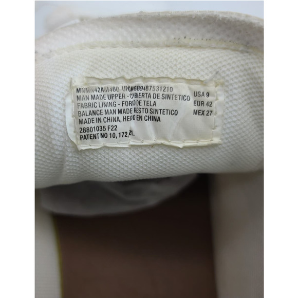 Madden NYC Men's Chase Lace-up Court Sneaker Size 9 Color White - Picture 3 of 9